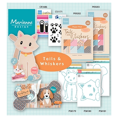 PK9203 - Tails & Whiskers - Cardstock