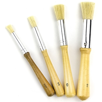 Stenciling Brushes - Assorted Sizes