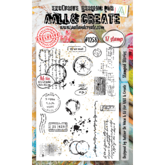 Whimsy Dwellings A6 Clearstamp Stamped Stories - AALL & Create