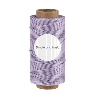 Light Lavender Polyester Thread 50m - Simple and Basic