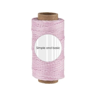 Pink Candyfloss Polyester Thread 50m - Simple and Basic