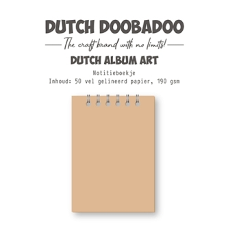 MDF Art Journal with Paper A6 - Dutch Doobadoo