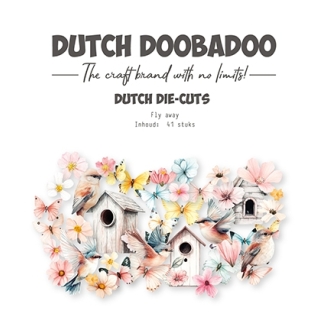 Collage Die-cuts Fly Away - Dutch Doobadoo