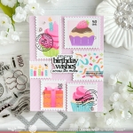 Sweet Birthday Sentiments Clearstamp - Waffle Flower