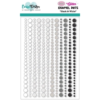 Glitter Enamel Dots Basics - Carlijn Design