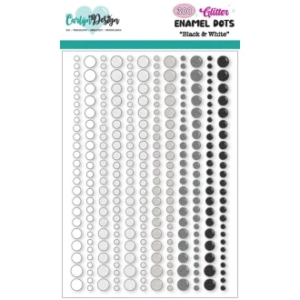 Glitter Enamel Dots Basics - Carlijn Design