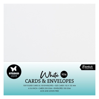 Cards & Envelopes White Consumables nr.09