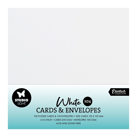 Cards & Envelopes White Consumables nr.09