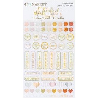 One Perfect Day Epoxy Stickers - 49 and Market