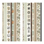 Wanderlust Explorer Washi Tape Sheets - 49 and Market