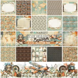 Wanderlust Explorer 12x12" Collection - 49 and Market