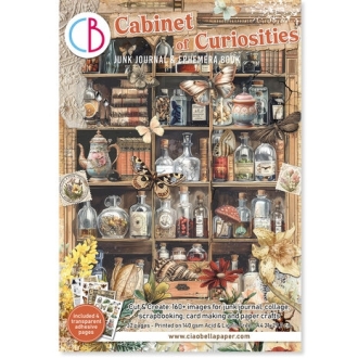 Cabinet of Curiosities A4 Junk Journal Ephemera Book - Ciao Bella