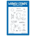 Bear Bubbles Clearstamp - Whimsy Stamps