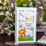 SET Bear Bubbles Stamp & Dies - Whimsy Stamps