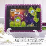 Prickly Friends Clearstamp - Whimsy Stamps