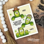 Prickly Friends Clearstamp - Whimsy Stamps