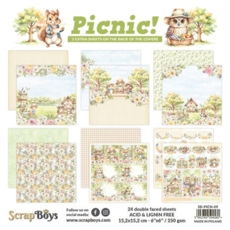 Picnic! 6x6" Paper Pad - Scrapboys