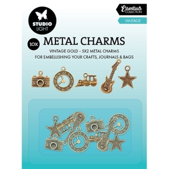 Metal Charms Vintage Consumables Nr.04 - Studio Light