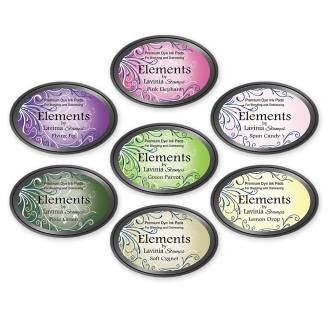 SET 7 Nieuwe Kleuren - Elements Premium Dye Ink