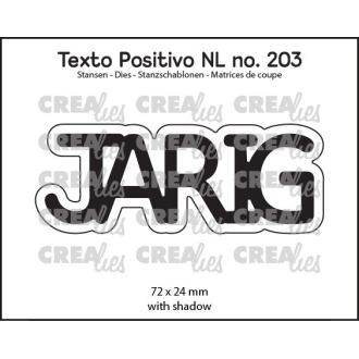 Texto Positivo Stansen No. 203 JARIG - Crealies