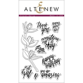 Floral Sprig Clear Stamps