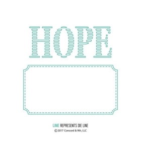 Hope Label Dies ( Let op! Pre-order, leverbaar rond 16 juni a.s. )