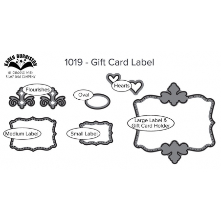 Mal 1019 - Gift Card Label