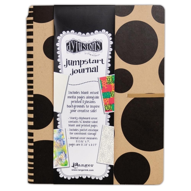 Dylusions Square Ledger Journal