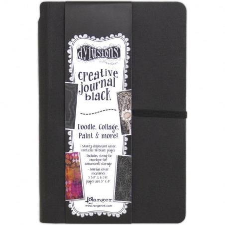 Dylusions Black Journal Small