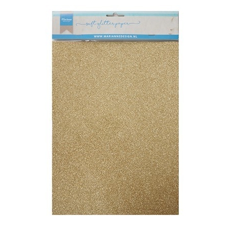 CA3143 - Soft Glitter Paper A5 - Gold