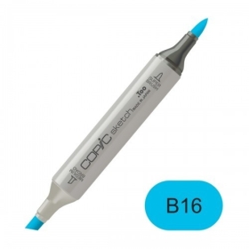 B16 - Copic Sketch Marker Cyanine Blue