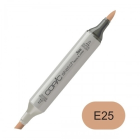 E25 - Copic Sketch Marker Caribe Cocoa