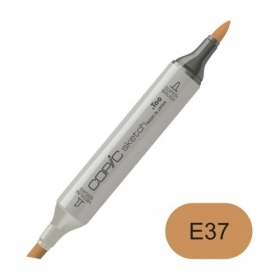 E37  - Copic Sketch Marker Sepia