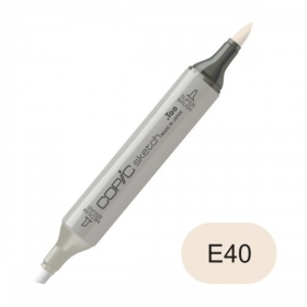 E40  - Copic Sketch Marker Brick White