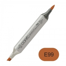 E99  - Copic Sketch Marker Baked Clay