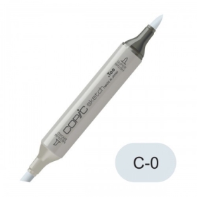 C0  - Copic Sketch Marker Cool Gray No. 0