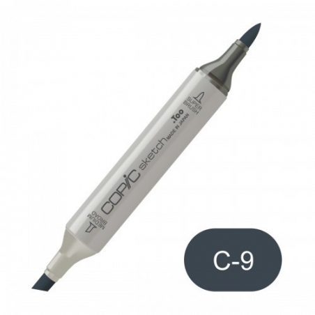 C-9 - Copic Sketch Marker Cool Gray No. 9