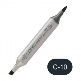 C-10 - Copic Sketch Marker Cool Gray No. 10