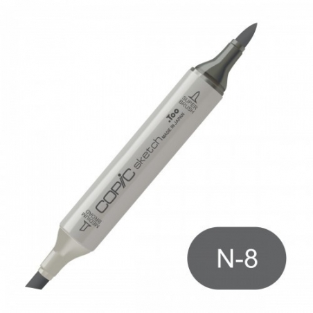 N-8 - Copic Sketch Marker Neutral Gray No. 8