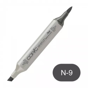 N-9 - Copic Sketch Marker Neutral Gray No. 9