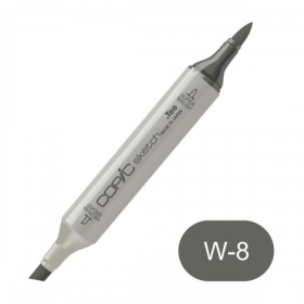 W-8 - Copic Sketch Marker Warm Grey No. 8
