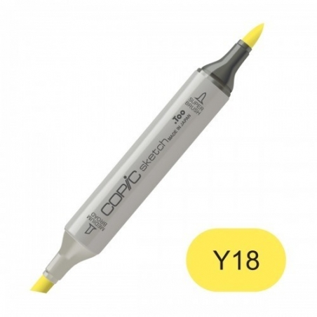 Y18 - Copic Sketch Marker Lightning Yellow