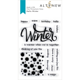 Hello Winter Clear Stamp Set