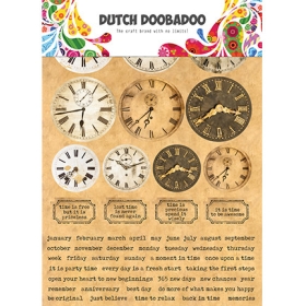 Sticker Art Clocks