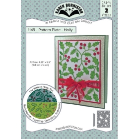 1149 - Pattern Plate - Holly