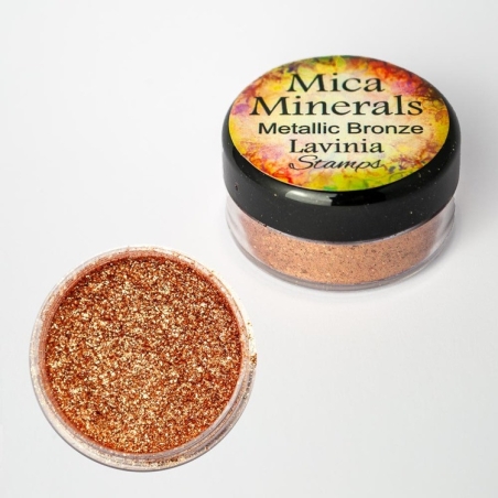 Metallic Bronze - Lavinia Stamps - Mica Minerals