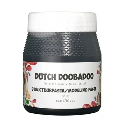 Dutch Doobadoo - Structuur Pasta Zwart - 250ml