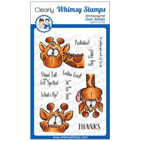 Whimsy Stamps - Giraffes...