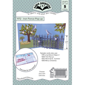 1172 - Iron Fence Pop-Up