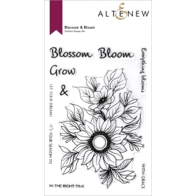 Blossom & Bloom Clearstamp